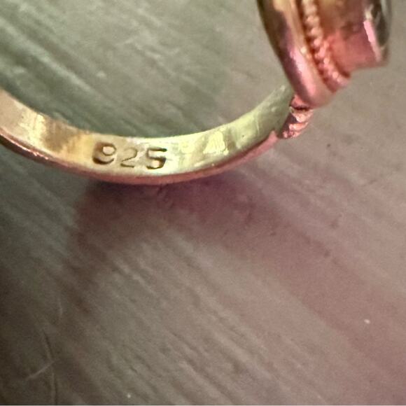 925 Sterling Silver Ring Size 6.5 - Picture 11 of 11